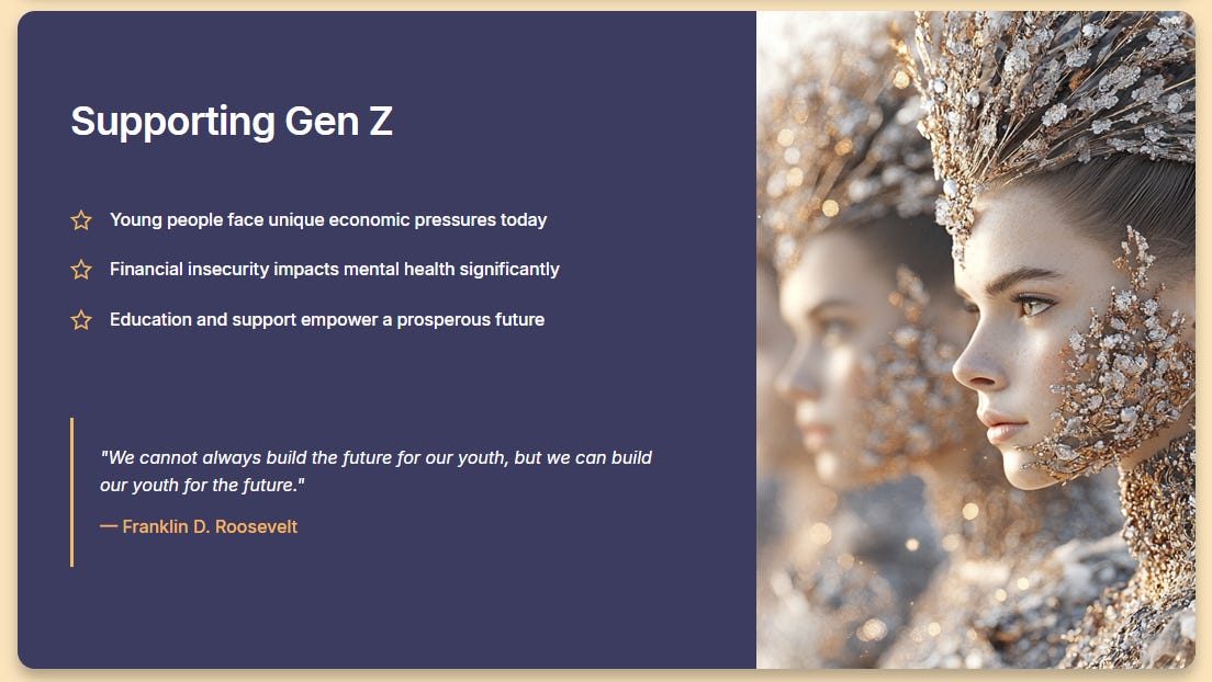 Gen Z Financial Crisis