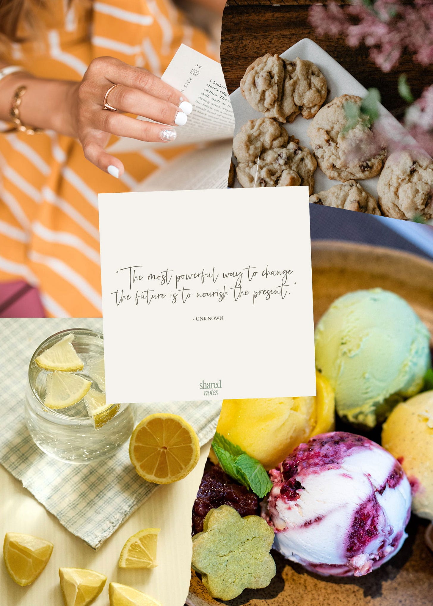 Monthly Musings from Shared Notes via The Inspired Abode | August 2026 Summer Moodboard Monthly Musings from Shared Notes via The Inspired Abode | August 2026 Summer Moodboard