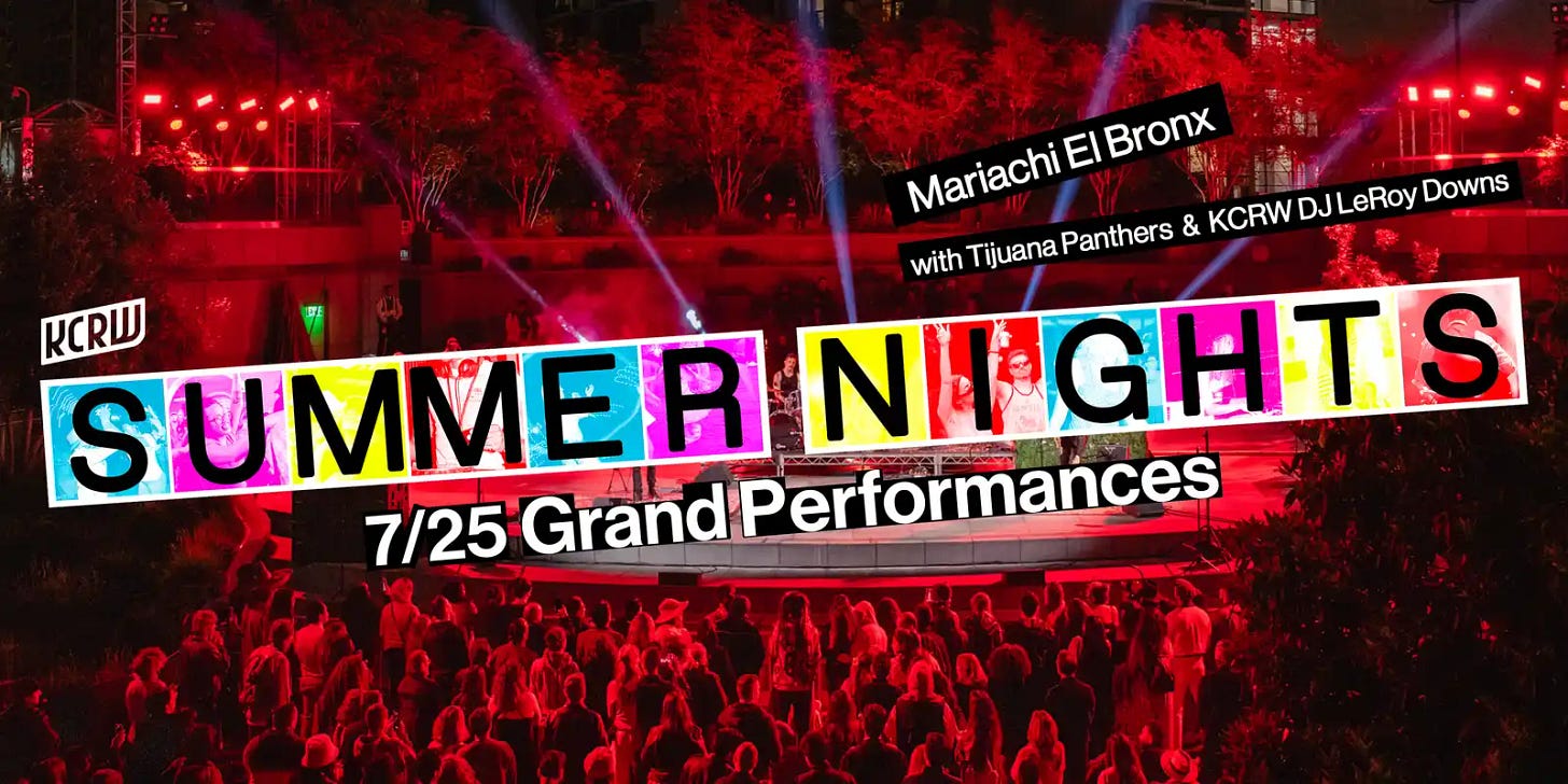 Banner image for KCRW Summer Nights with Grand Performances