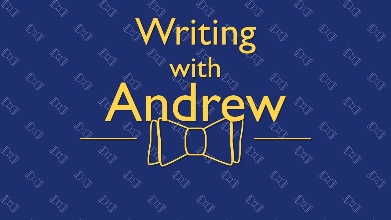 The Writing with Andrew logo