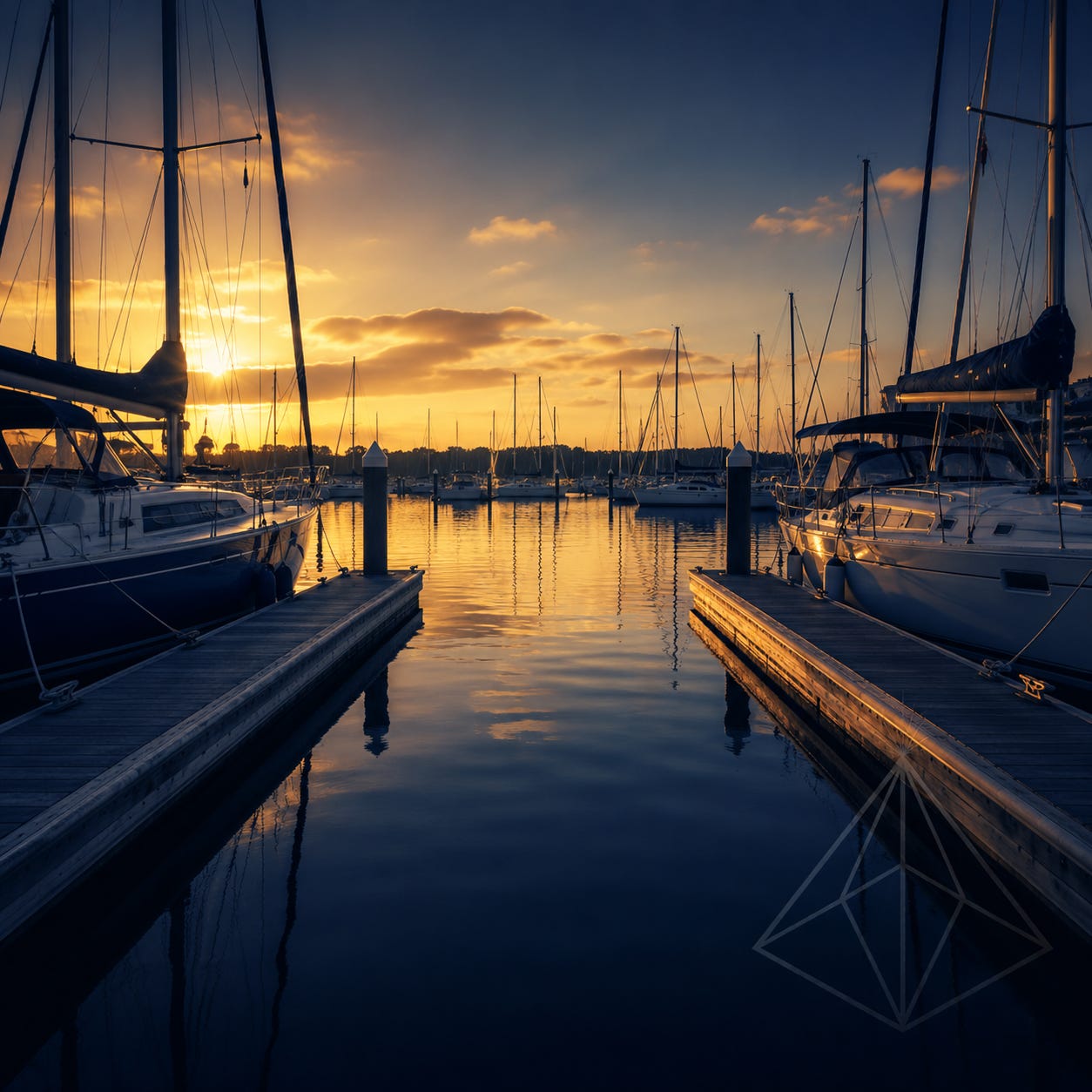 The Visible Practitioner Spot-Check May 2026. A marina at golden hour with one empty slip among moored sailboats representing a charter business that exists but does not appear in AI search results. The Visible Practitioner Spot-Check May 2026. A marina at golden hour with one empty slip among moored sailboats representing a charter business that exists but does not appear in AI search results.