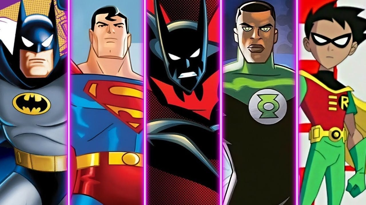 134 (Every) DC Animated Series And Animated Movies - Explored In Detail -  Marvelous Mega List!