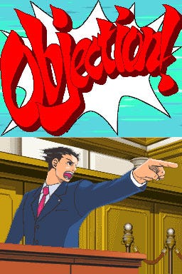 OBJECTION! Phoenix Wright now on the iPhone!