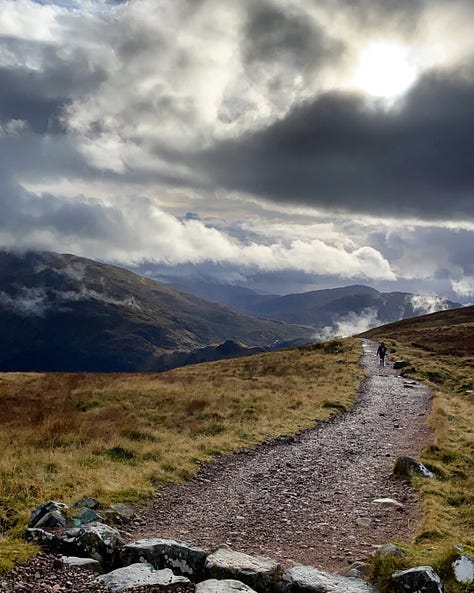 Explorations of Scotland during Lockdown—Ben Nevis, Perth, and Edinburgh