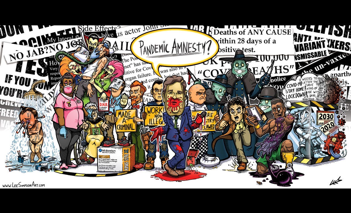 Lee Simpson Cartoon: Pandemic Amnesty Lee Simpson Cartoon: Pandemic Amnesty