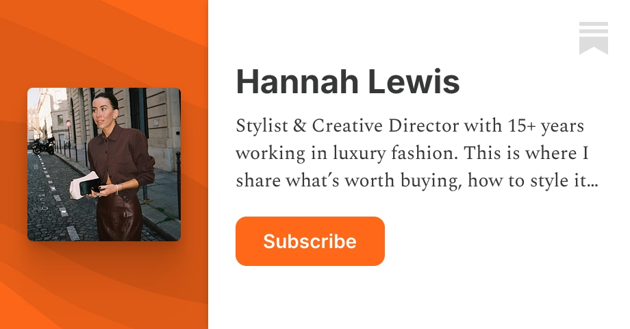 Hannah Lewis | Substack