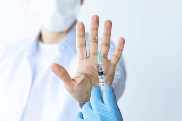 anti vaccination - anti vaxxer bildbanksfoton och bilder