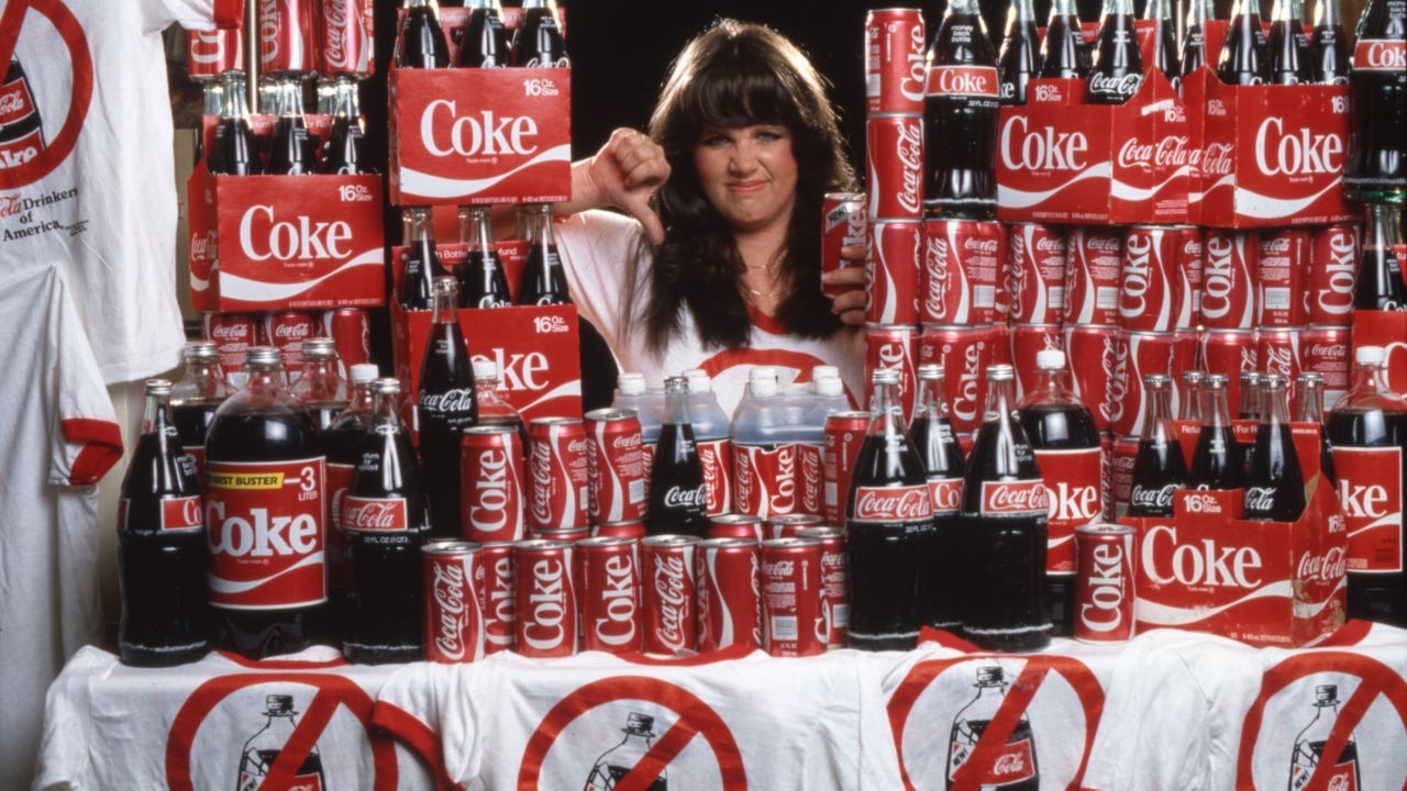 New Coke': Coca-Cola's major marketing flop in 1985 | FOX 5 Atlanta
