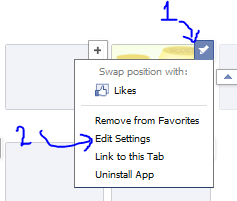 how to edit settings of facebook page tab how to edit settings of facebook page tab
