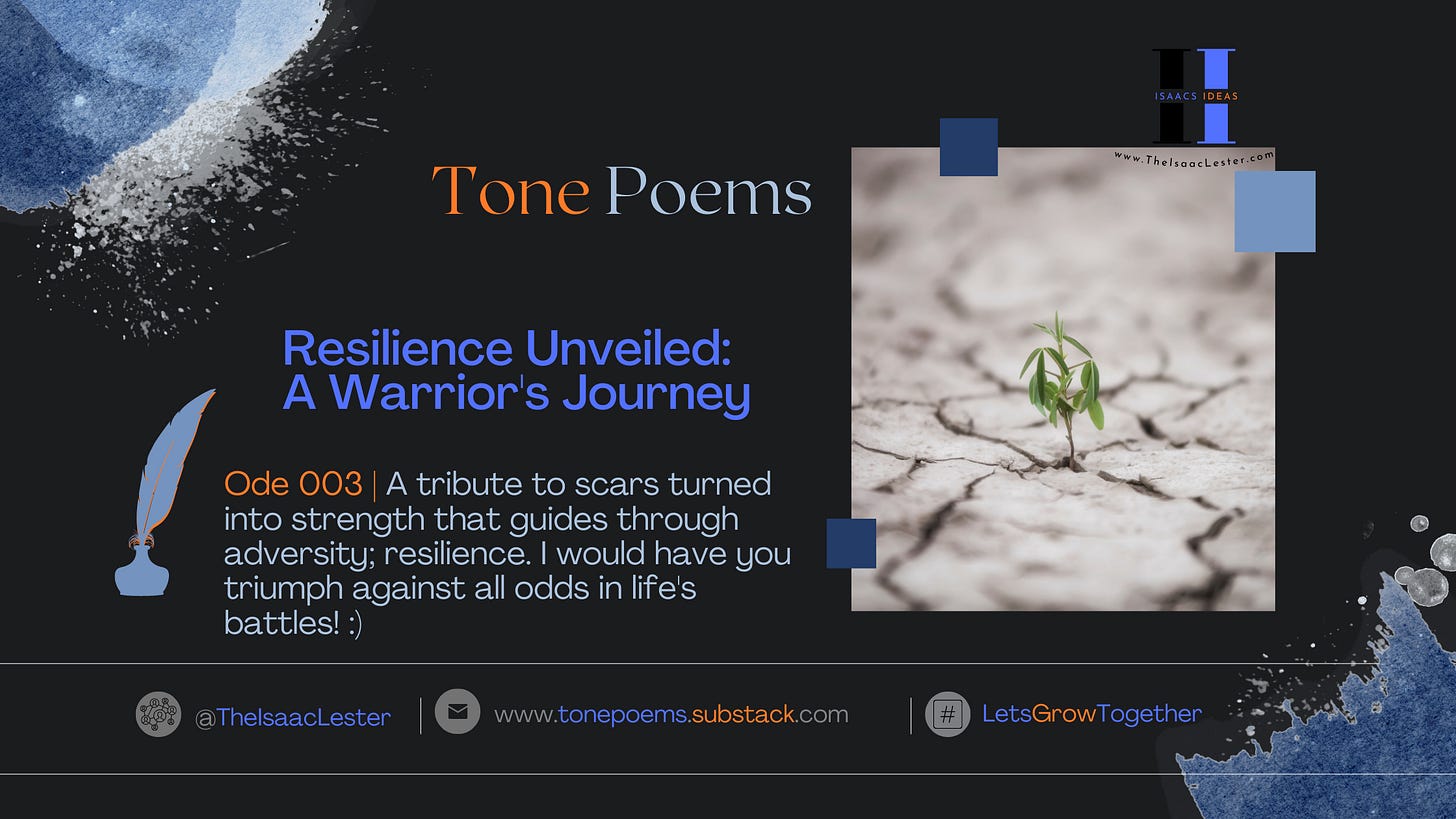Resilience Unveiled: A Warrior's Journey
