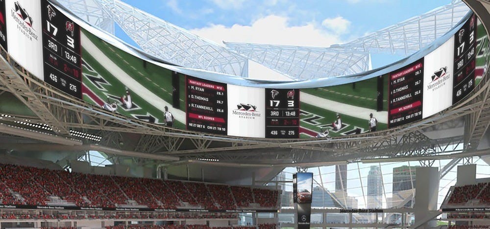 atlanta falcons new stadium proof of nfl obsession 2016 images atlanta falcons new stadium proof of nfl obsession 2016 images