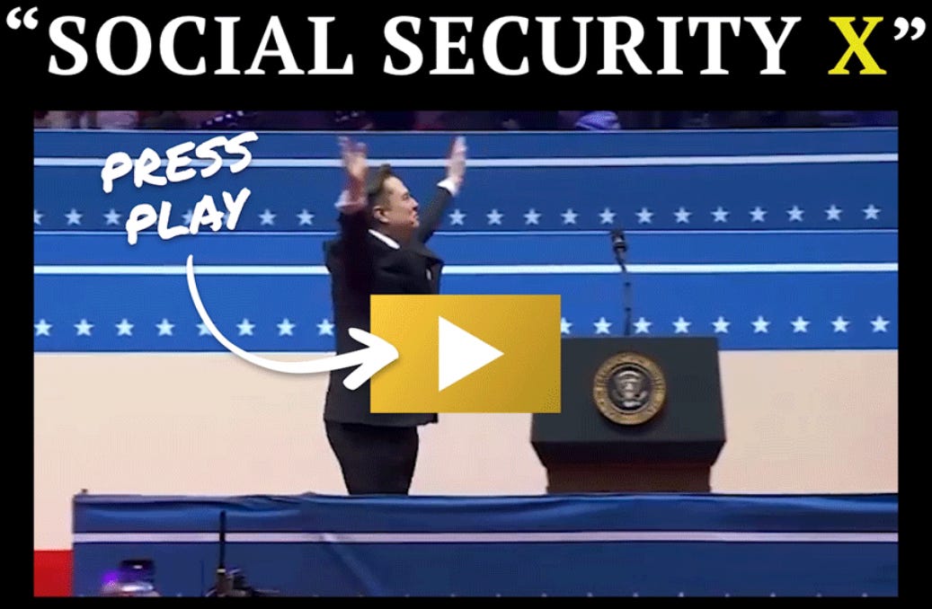 Elon's Social Security X Elon's Social Security X