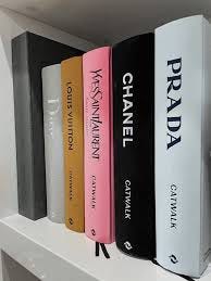 High fashion books 📚 #prada #chanel #ysl #louisvuitton #dior”