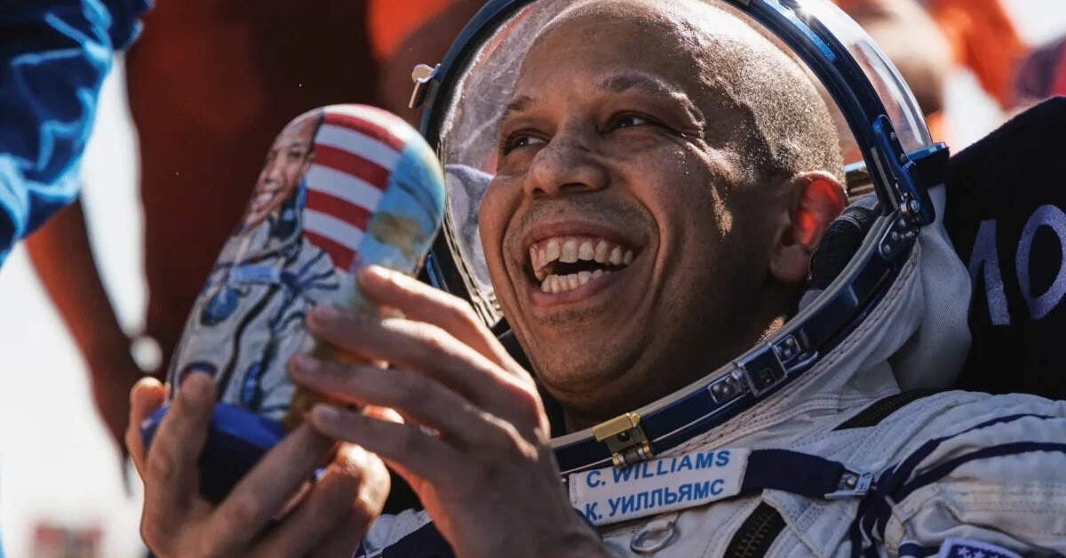 NASA astronaut Chris Williams returns to Earth after 241 days and 102  million miles in space - The Economic Times