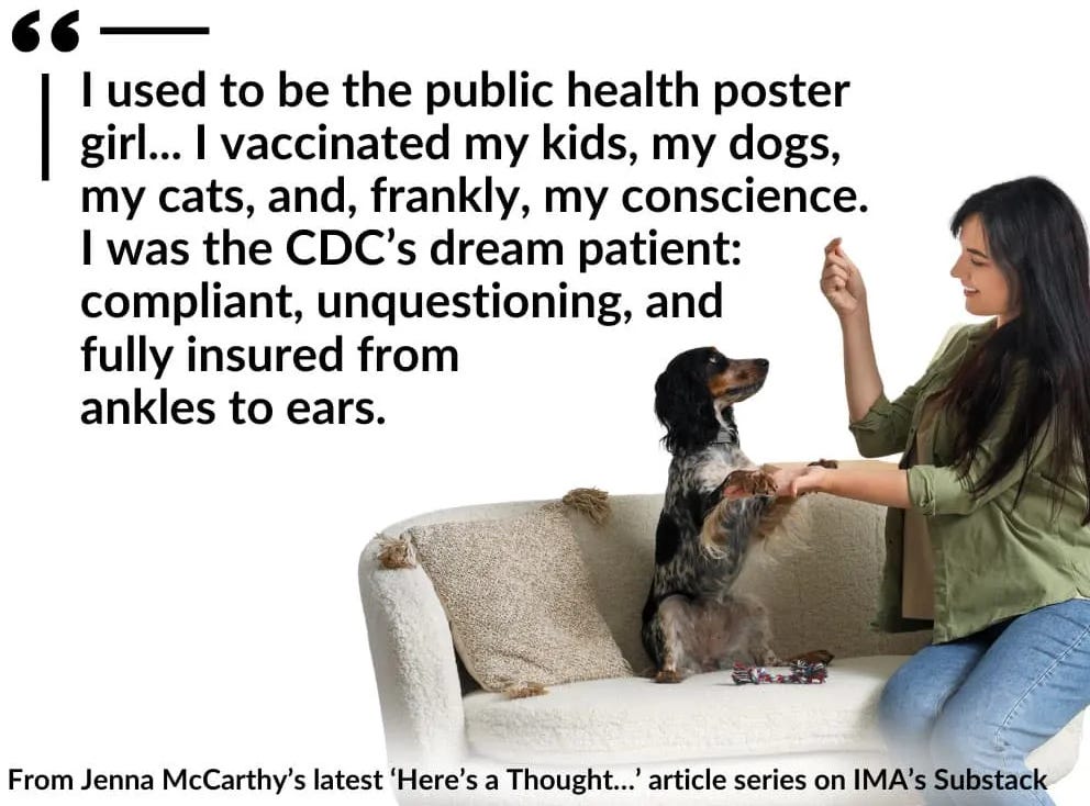 Here’s a Thought: I’m No Longer Vaccinating My Pets.