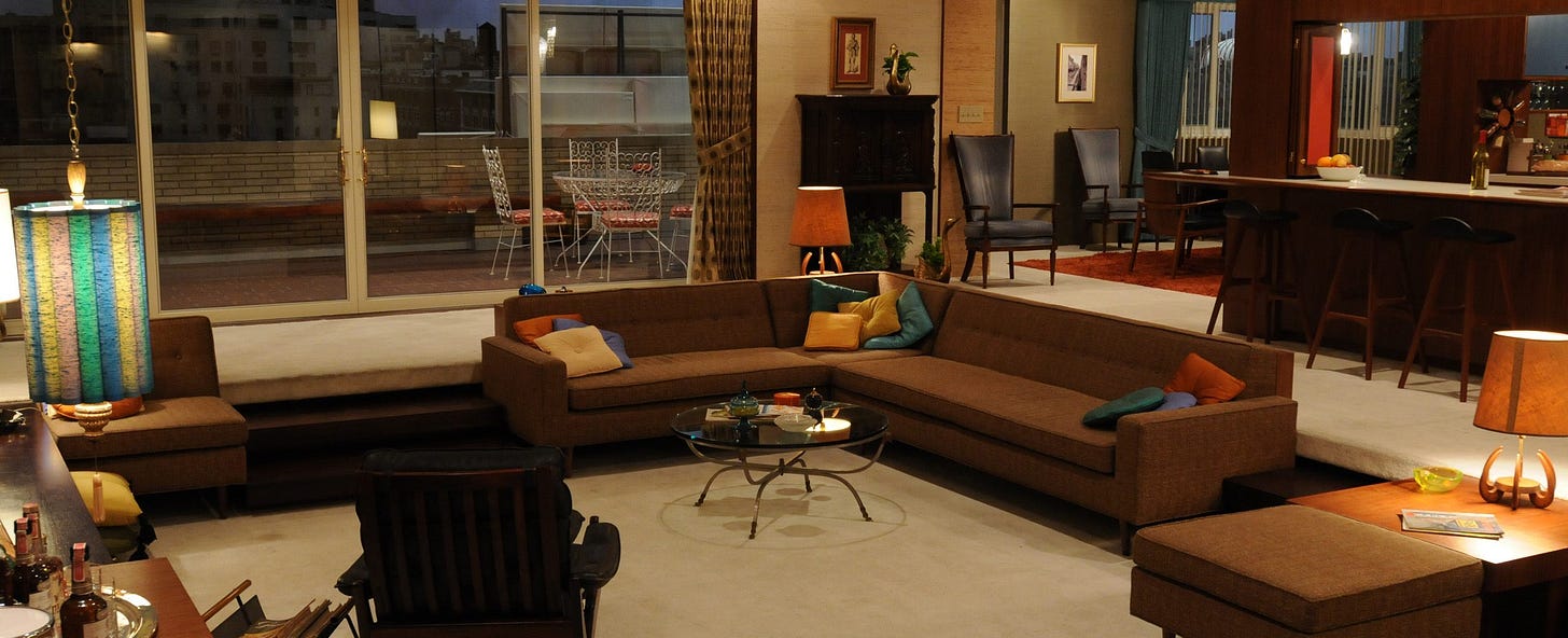 Set Stylings: Don Draper's Penthouse | Joybird