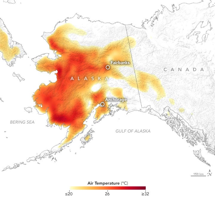 Historic Heat in Alaska Historic Heat in Alaska