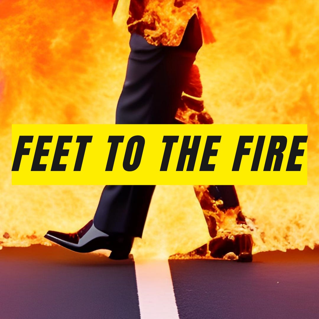 Feet to the Fire: Big Oil and the Climate Crisis logo