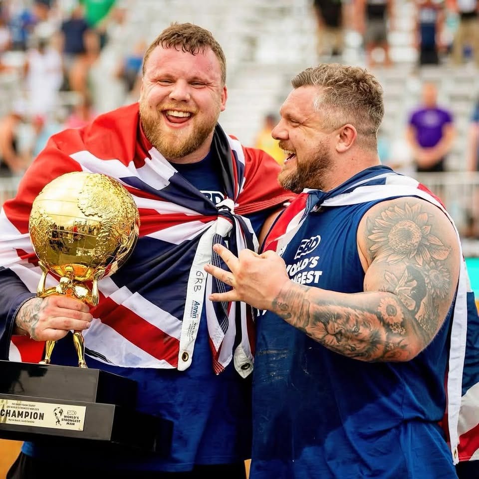 Strongmen Luke and Tom Stoltman