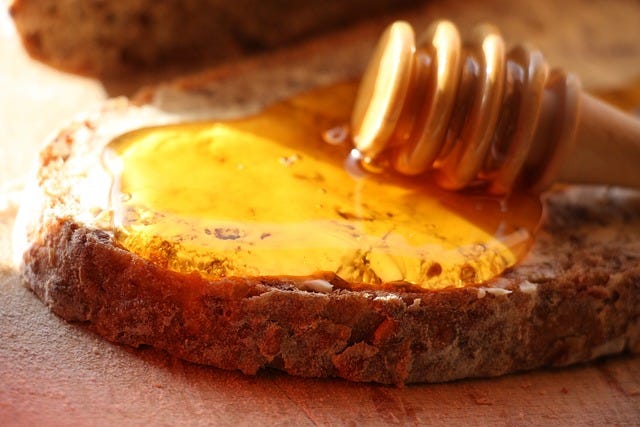 Honey was a popular sweetener in Ancient Greece