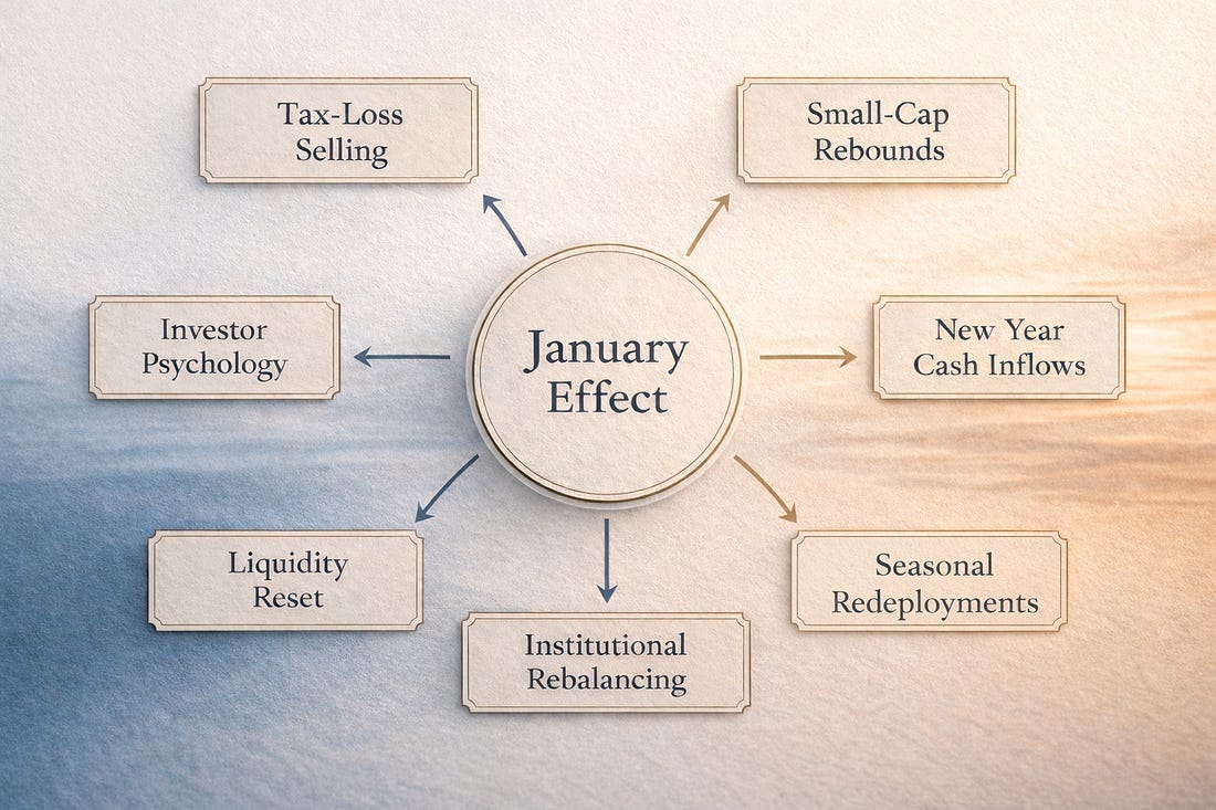Graph January Effect Does The January Effect Still Matter? - by Martine de Bono