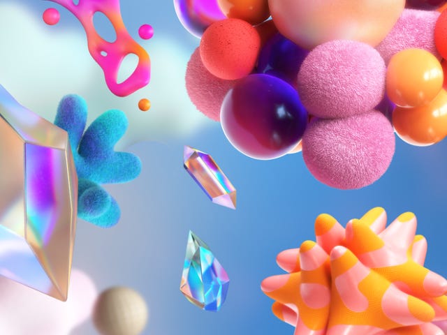 A portion of Apple's "Here’s to the Dreamers" iPhone wallpaper