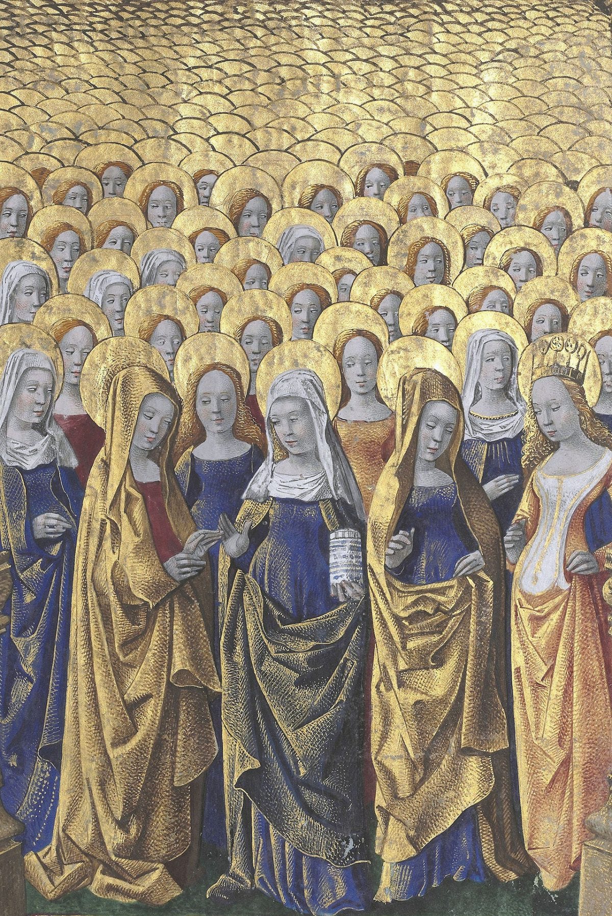 Saints in the Hours of Louis de Laval, France ca. 1480
