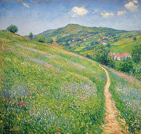 These are all "artworks" created by an AI model