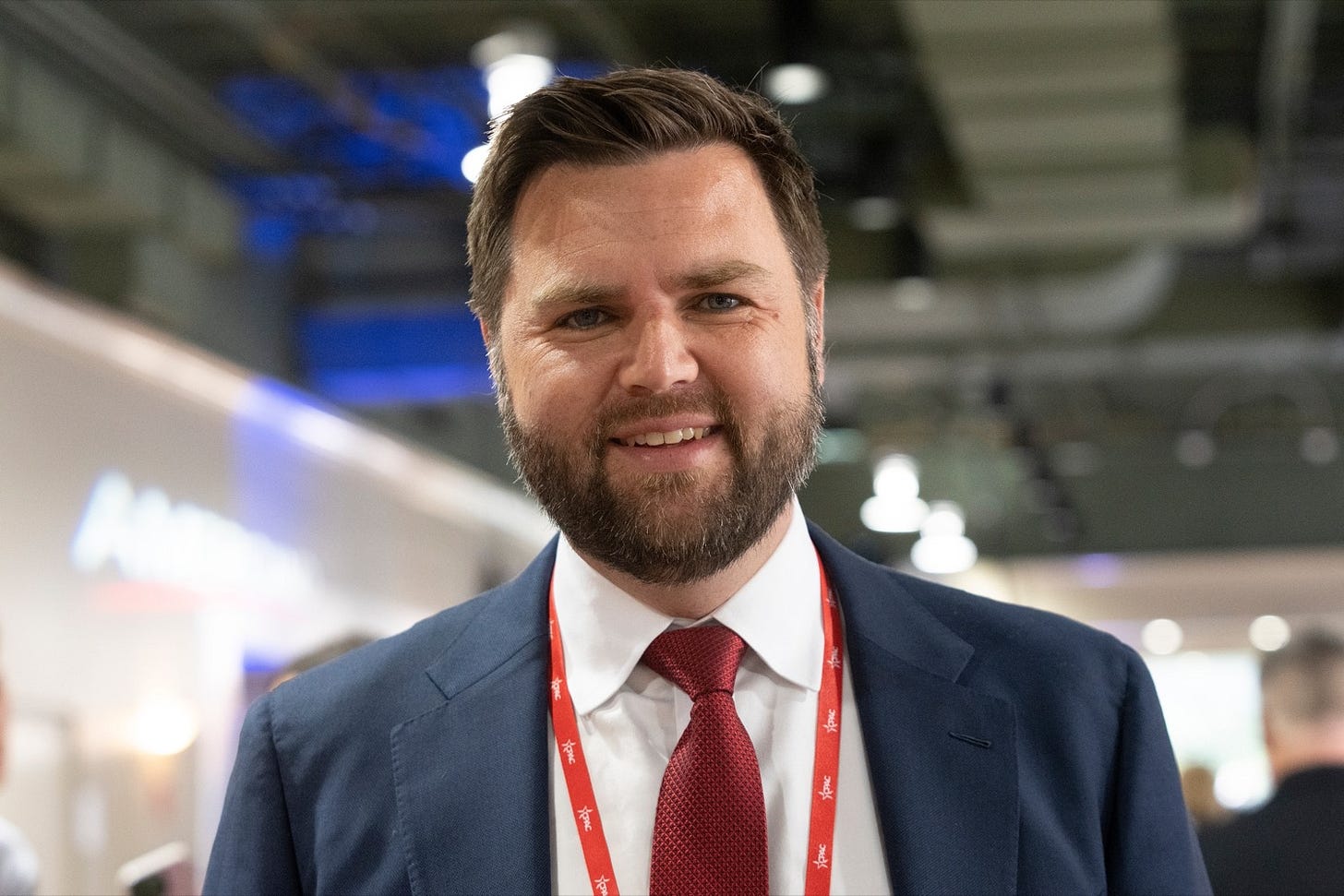 JD Vance struggles to understand why women find him creepy even though he has thick eyelashes. (lev radin/Shutterstock.com)