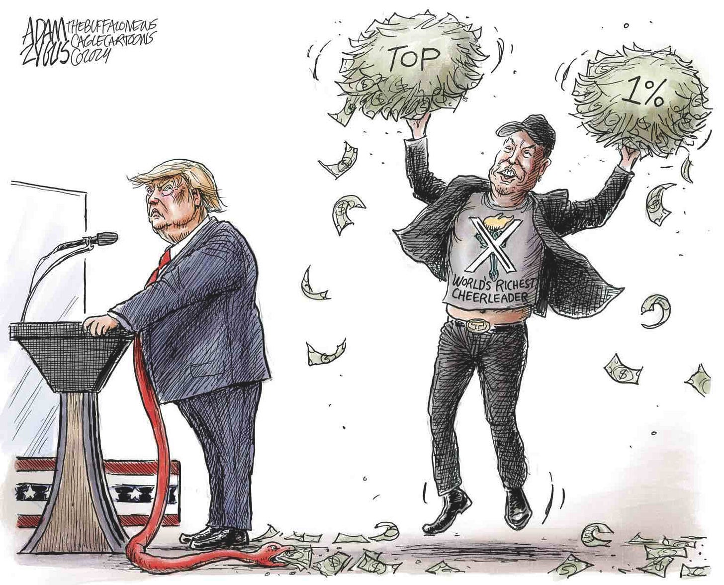 Elon Musk buys Trump the presidency