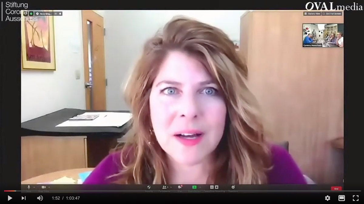 Naomi Wolf: Corona Investigative Committee Presentation March 2021