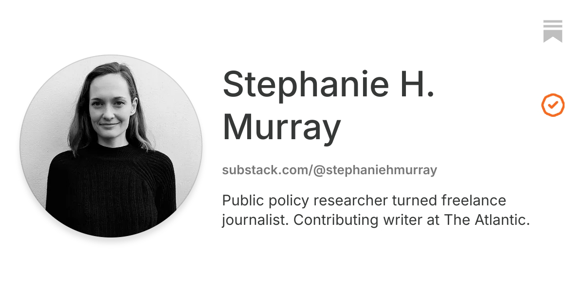 Stephanie H. Murray | Substack