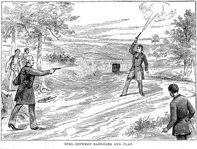 April 8, 1826: Senator, secretary of state duel in Virginia April 8, 1826: Senator, secretary of state duel in Virginia