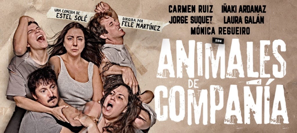 Animales de Compañía” llega al Teatro Bellas Artes de Madrid – Lunas  Pasajeras
