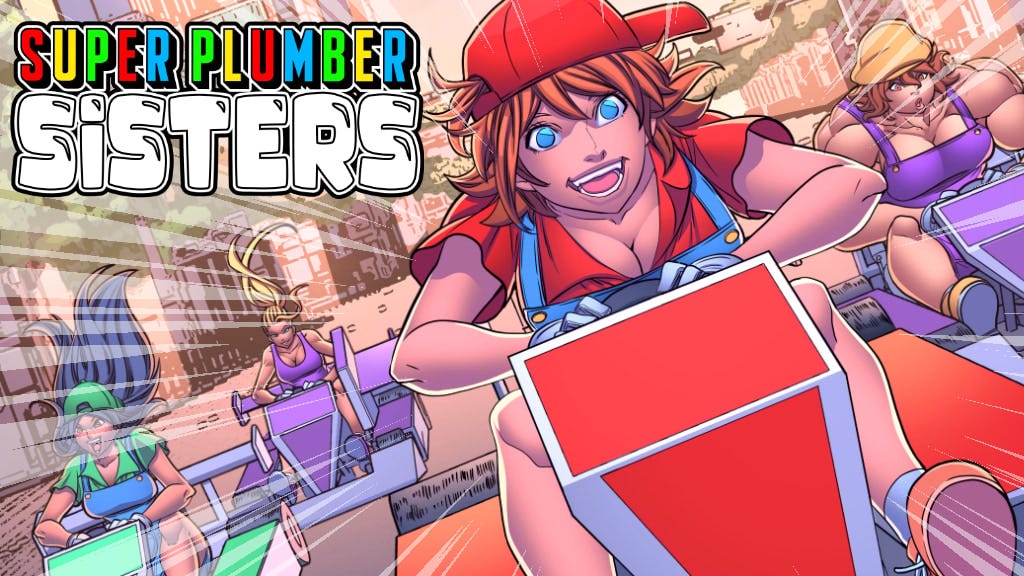 Project image for Super Plumber Sisters #1 - #4 [THE SERIES FINALE!]