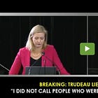 BREAKING: Justin Trudeau Lies Under Oath: "I Did Not Call People Who Were Unvaccinated Names" 