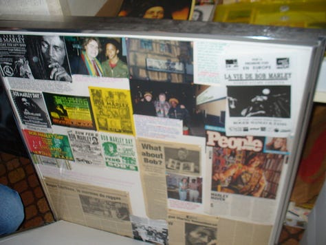 a variety of Snapshots from the 2007 tour of Roger Steffens' Reggae Ark-Hives with Aston "Family Man" Barrett
