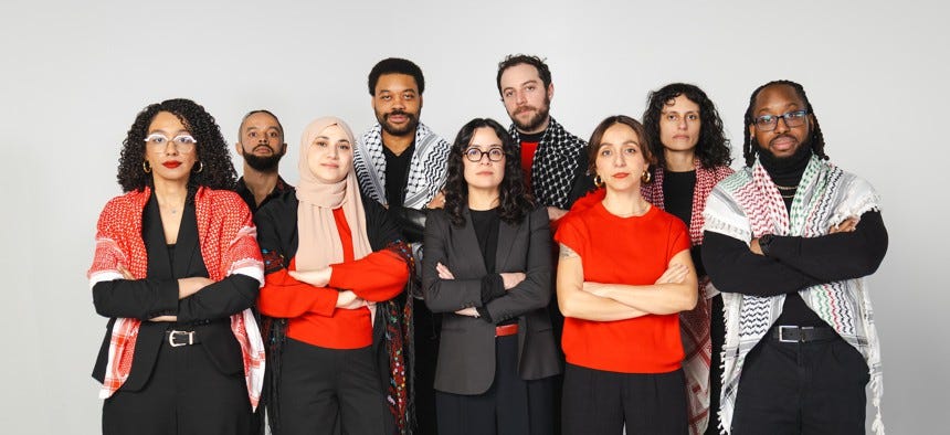 Candidates endorsed by NYC-DSA, from left to right: Darializa Avila Chevalier, Christian Celeste Tate, Aber Kawas, Eon Huntley, Claire Valdez, David Orkin, Diana Moreno, Samantha Kattan and Conrad Blackburn Candidates endorsed by NYC-DSA, from left to right: Darializa Avila Chevalier, Christian Celeste Tate, Aber Kawas, Eon Huntley, Claire Valdez, David Orkin, Diana Moreno, Samantha Kattan and Conrad Blackburn
