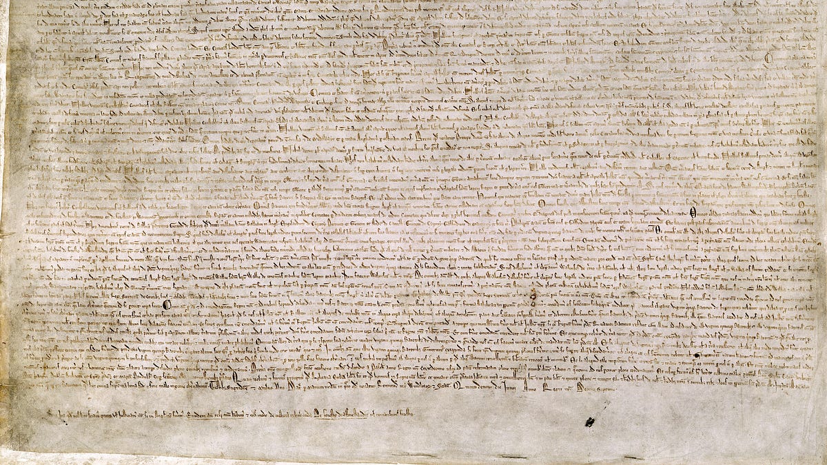Sorry, The Original Magna Carta Was A Flop