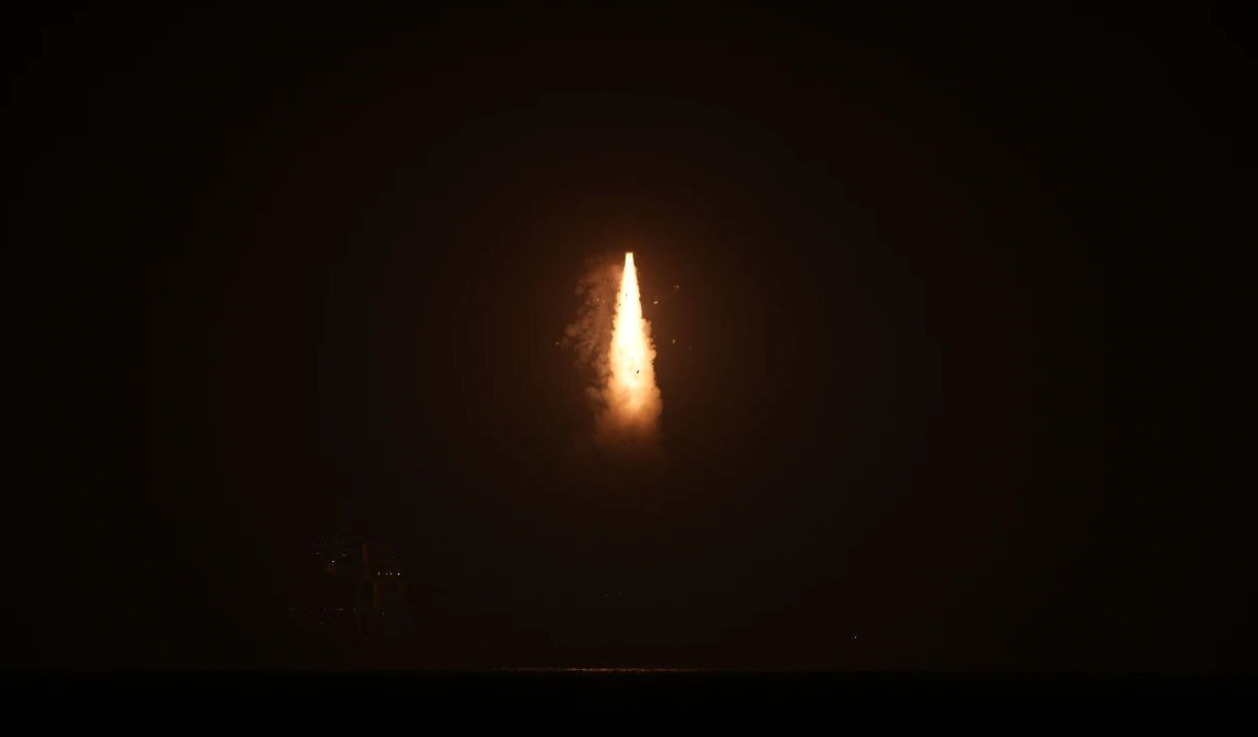 A Long March 11H blasting off from its sea-launch platform near Haiyang on November 8th/9th. A Long March 11H blasting off from its sea-launch platform near Haiyang on November 8th/9th.