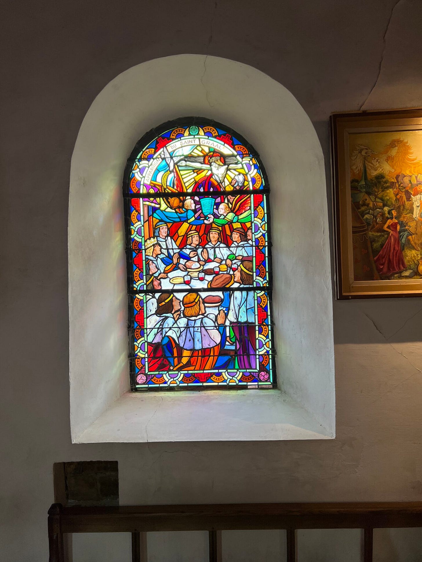 Kiche im Zauberwald Brocéliande, Bretagne, Frankreich