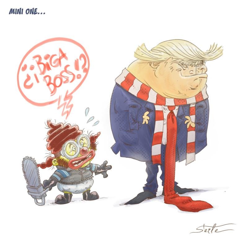 New cartoonist: Esteban Sterle
