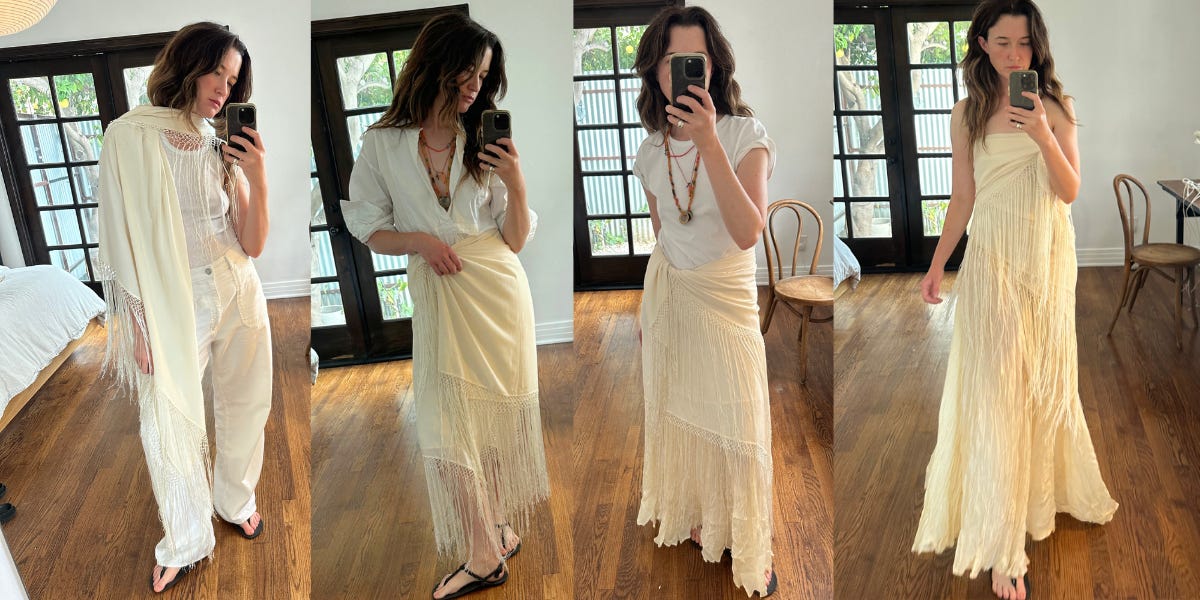 Style Study: The Silk Piano Scarf