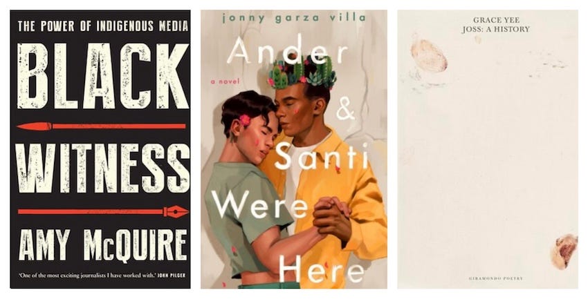 Collage of three book covers