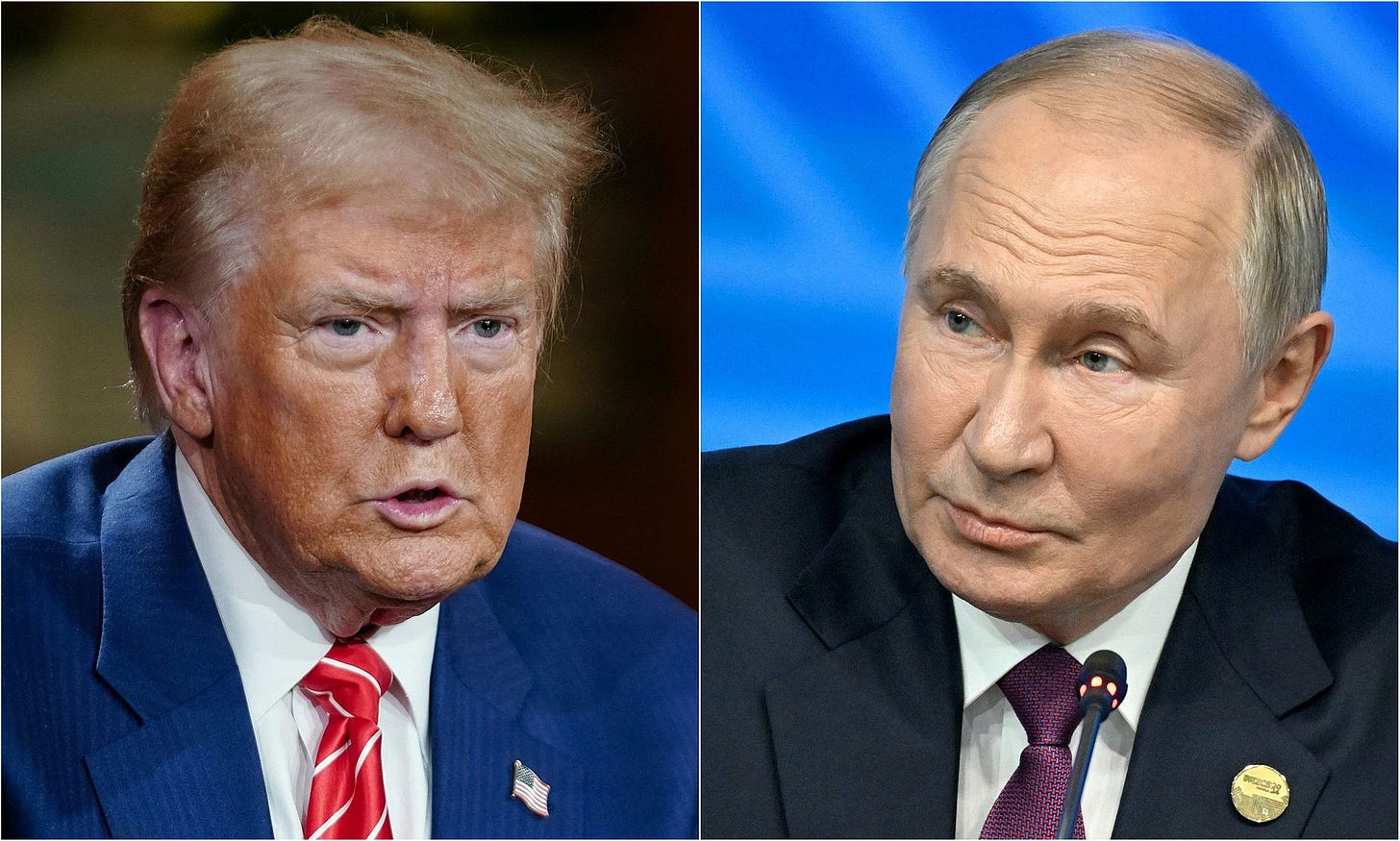US President Donald Trump?and?and his Russian counterpart Vladimir Putin Photo: VCG US President Donald Trump?and?and his Russian counterpart Vladimir Putin Photo: VCG