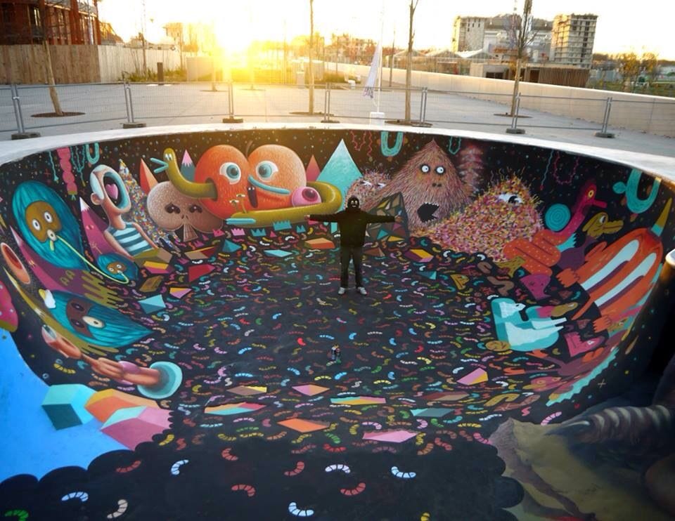 Skate Park de Saint Ouen #graffiti #streetart | Seni jalanan mural, Seni jalanan, Seni perkotaan Skate Park de Saint Ouen #graffiti #streetart | Seni jalanan mural, Seni jalanan, Seni perkotaan