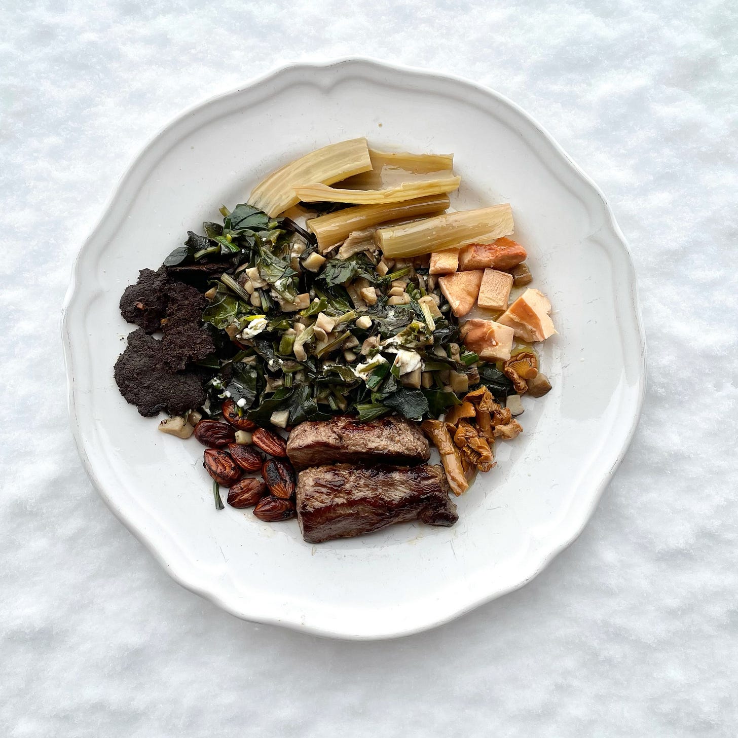 The muted colours of winter food The muted colours of winter food
