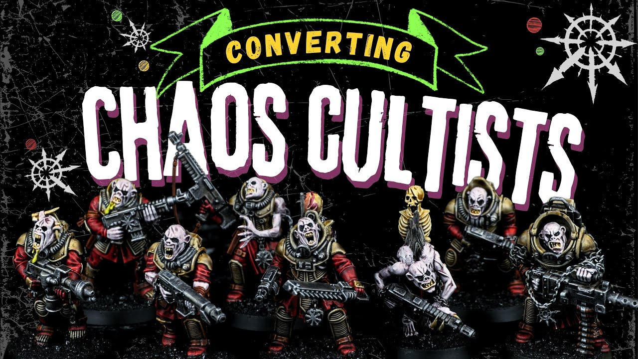 Chaos Cultists Conversion and speed painting