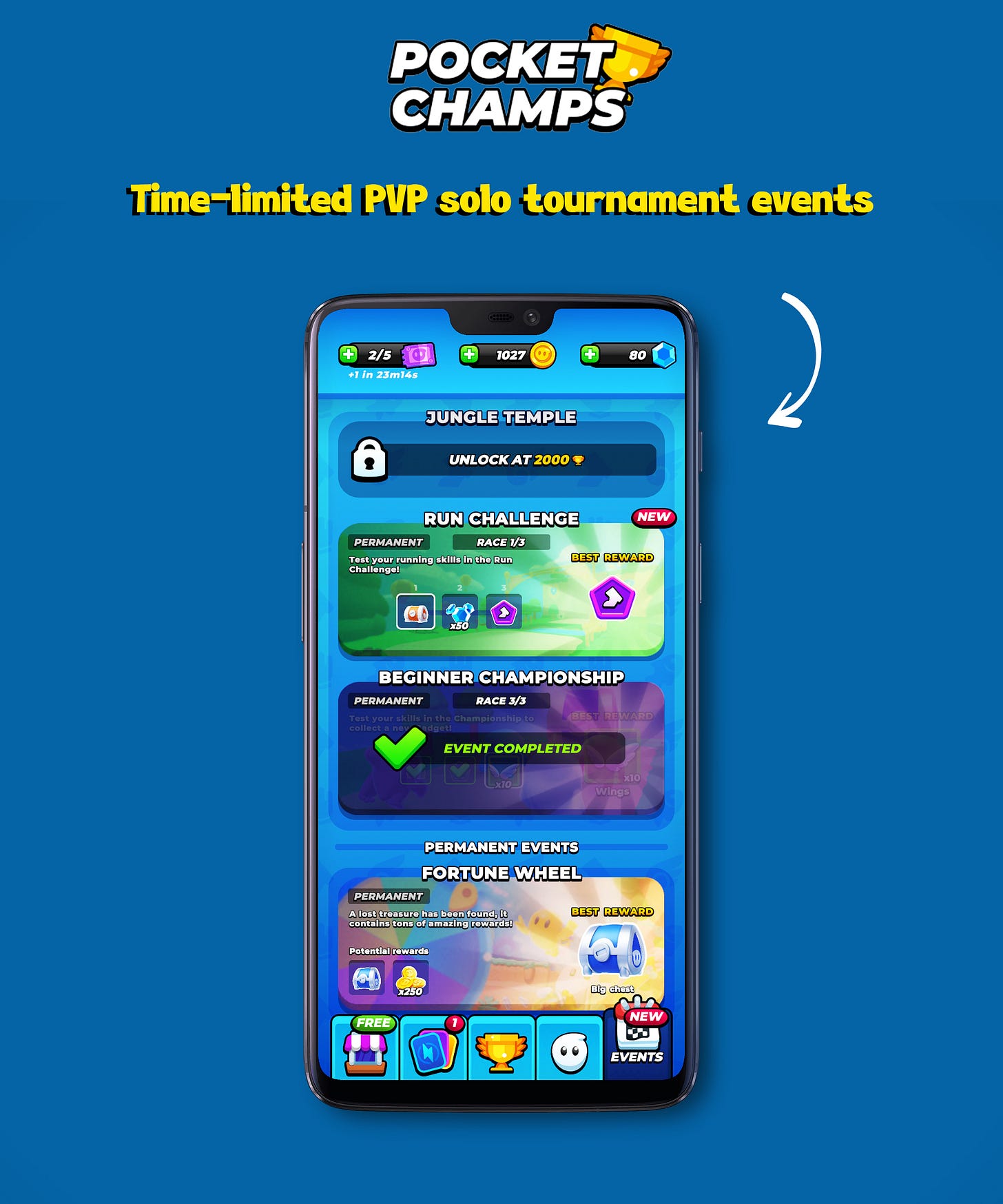 UserWise LiveOps Platform - Pocket Champs Example PVP Events UserWise LiveOps Platform - Pocket Champs Example PVP Events