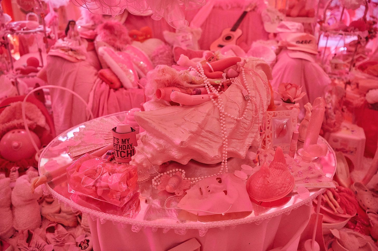 "Pink Project: Bedroom," Museum of Sex, 2023
